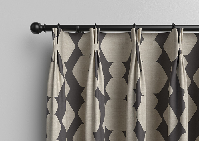 Construct, Black Ink - Made to Measure Curtains - Image 11